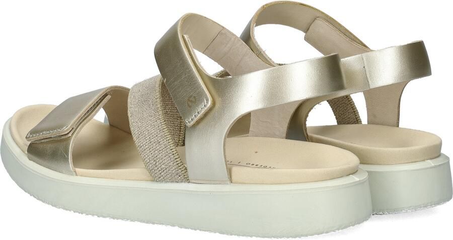 Ecco Plateausandalen FLOWT W zomerschoen klittenbandschoen vakantie sandaal sandalette met plateau - Foto 4