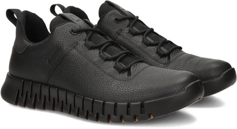 ECCO Gruuv M Lea GTX 525224-01001 Mannen Zwart Sneakers - Foto 5