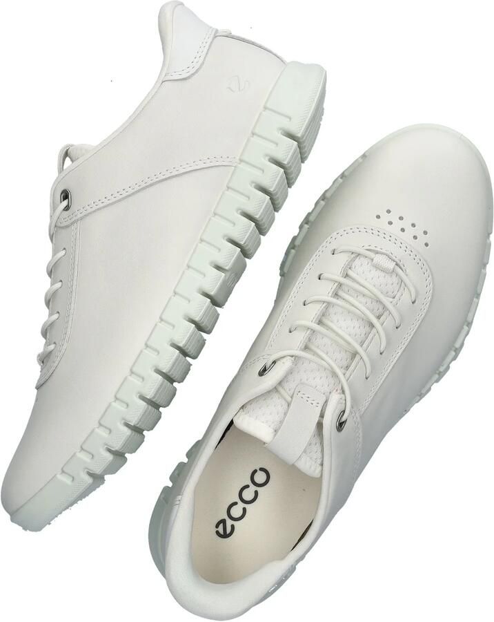 ECCO Gruuv Lite Veterschoenen Laag Wit - Foto 9