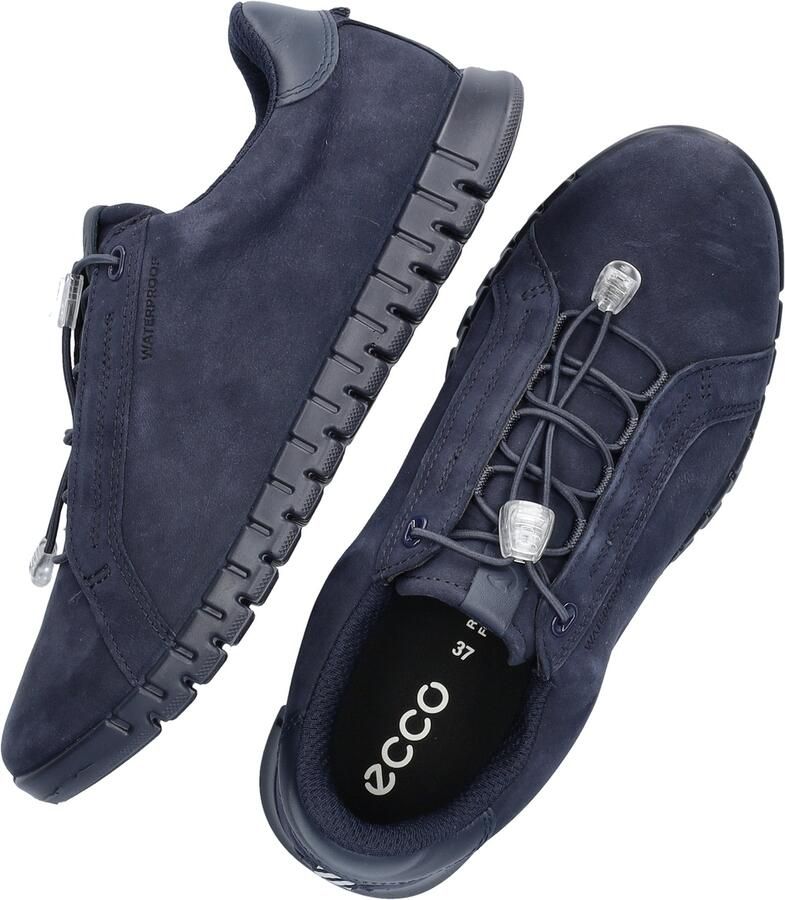 ECCO Gruuv lite W Sneakers blauw Nubuck Dames - Foto 3