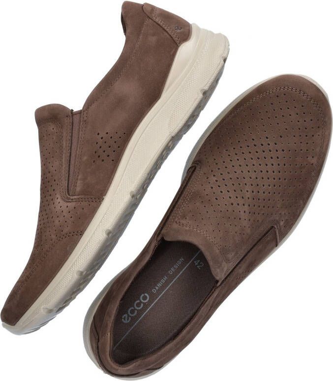 Ecco Instappers Irving slip-on sneaker lage schoen vrijetijdsslippers met stretchinzetten - Foto 7
