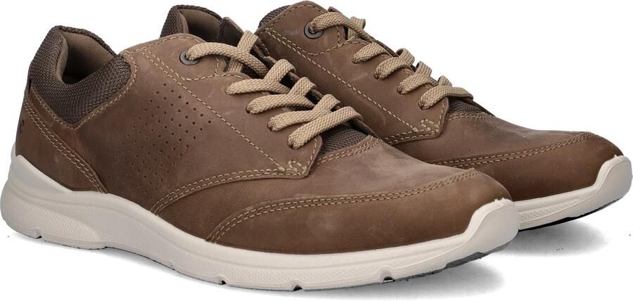 ECCO Irving heren veterschoen Donker Taupe - Foto 5