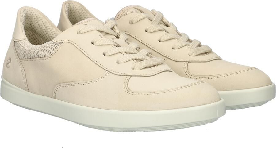 ECCO Leisure Sneakers Beige Leer Dames - Foto 4