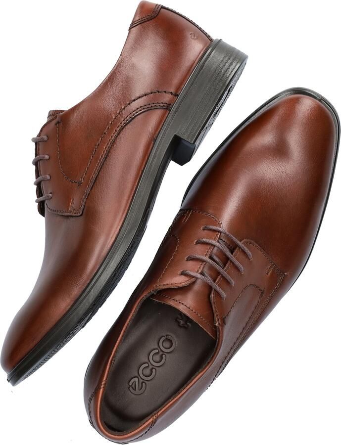 Ecco Veterschoenen Melbourne met zijnaad vrijetijdsschoen lage schoen veterschoen - Foto 3
