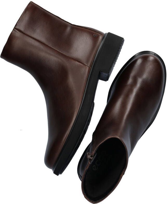 ECCO Metropole Amsterdam dames enkellaarsje Bruin - Foto 4