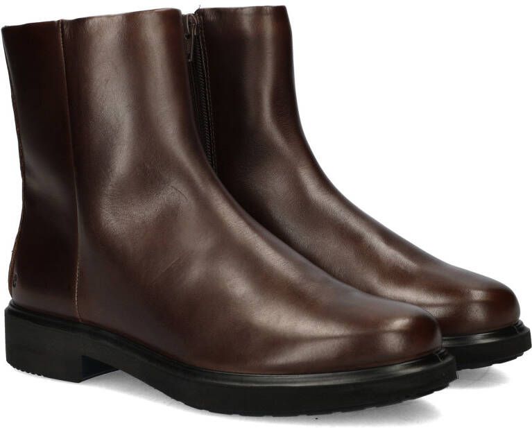 ECCO Metropole Amsterdam dames enkellaarsje Bruin - Foto 3