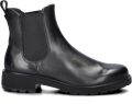 Ecco Chelsea-boots Metropole Vienna Enkellaars instaplaarzen Casual-Boots met stretchinzetstukken - Zwart