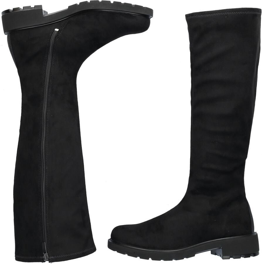 Ecco Laarzen Metropole Vienna Laars met lange schacht blokhak met rekbare stretch - Foto 3