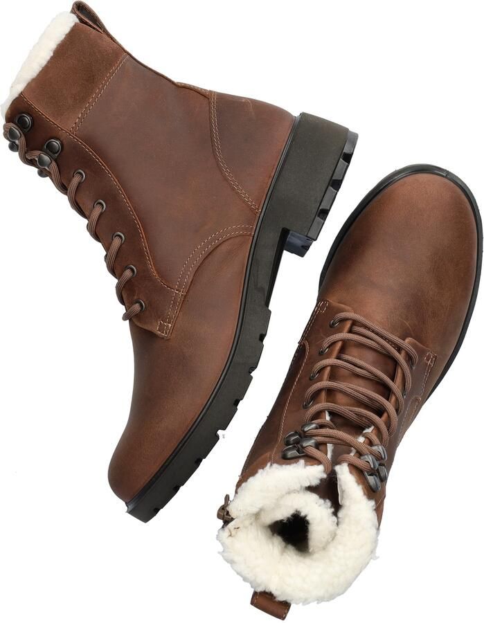 ECCO Metro Vienna Mid Veterboots bruin Nubuck - Foto 8