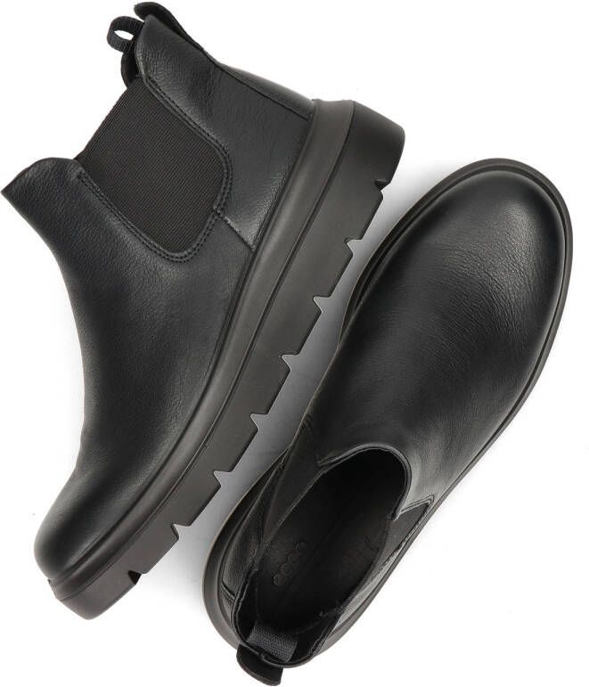 Ecco Nouvelle Limesto leren chelseaboots zwart - Foto 3