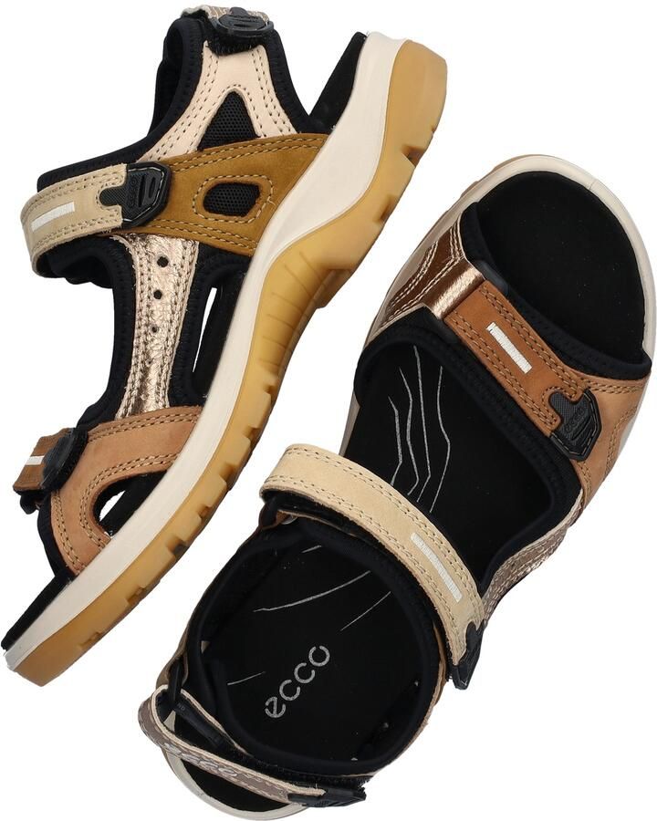 ECCO Wandelsandalen 'Offroad' bruin lichtbruin goud zwart - Foto 11