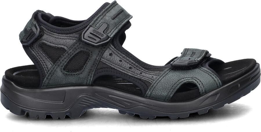 ECCO 069564 12001 Offroad Sandalen Zwart Leer en Textiel Heren Zwart - Foto 7