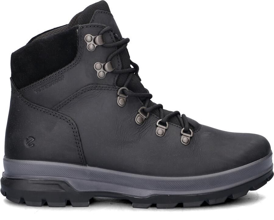 ECCO Rugged Track Waterproof Lace Boot Hoge schoenen grijs