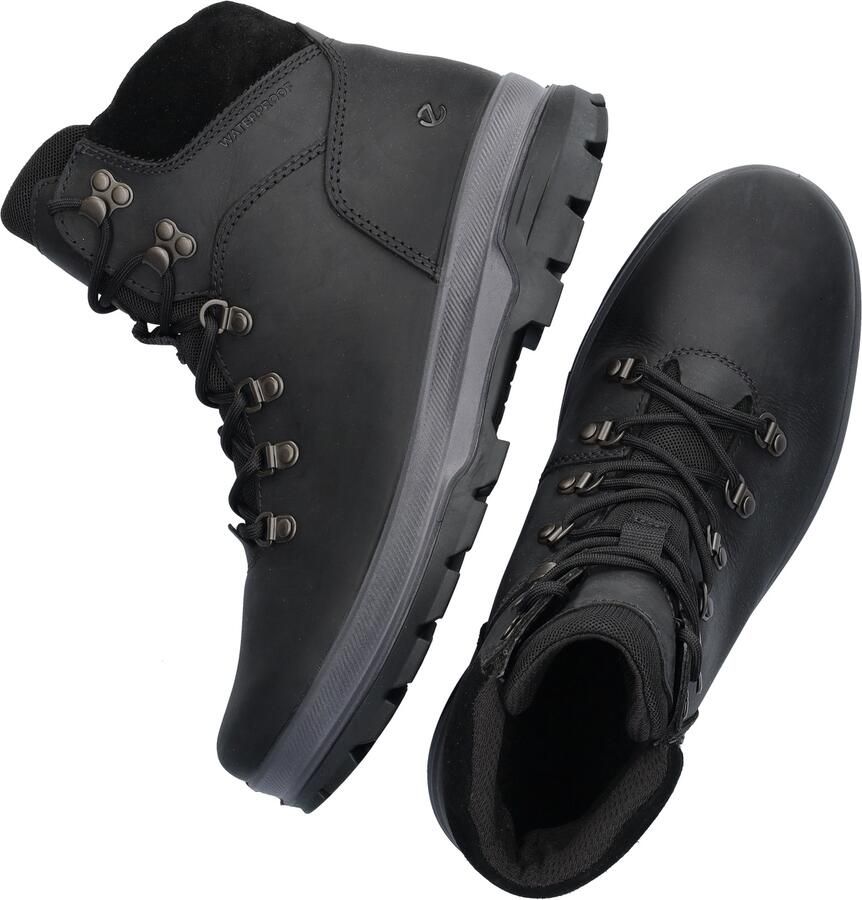 ECCO Rugged Track Waterproof Lace Boot Hoge schoenen grijs