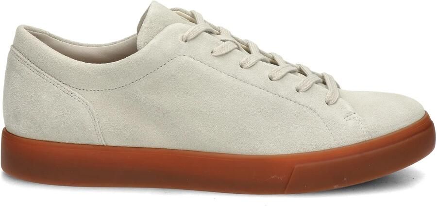 ECCO Soft 10 M Lace Sneakers beige Leer
