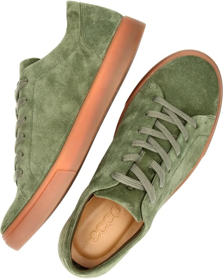 ECCO Soft 10 heren sneaker Donkergroen - Foto 3