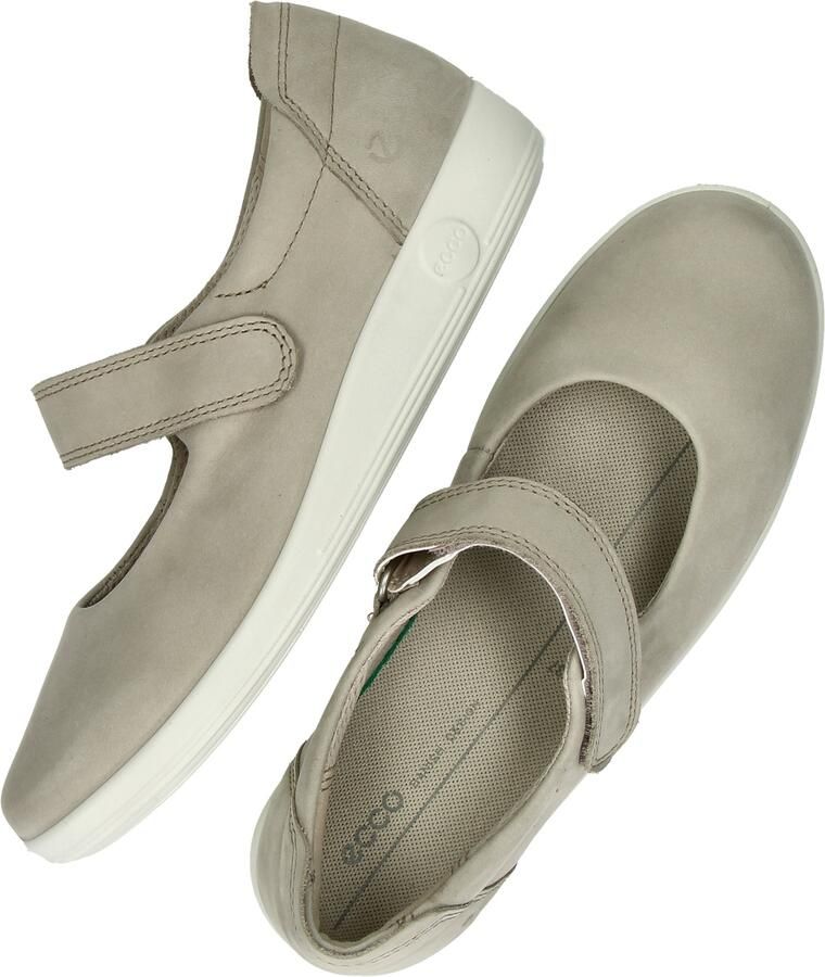 ECCO Soft 2.0 Mary-Jane beige Synthetisch Dames - Foto 8