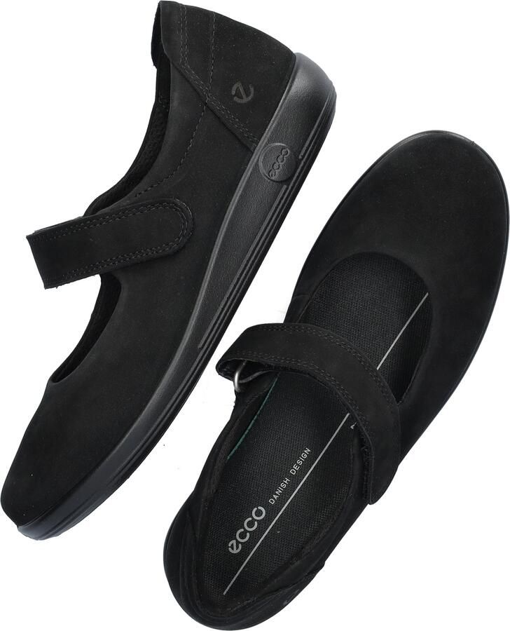 ECCO Soft 2.0 Mary-Jane zwart Synthetisch Dames - Foto 3