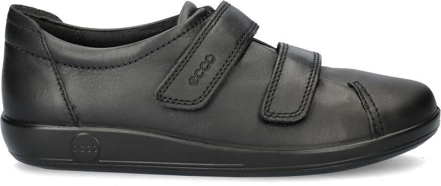 ECCO Slip-on 'Slipper Damen 206513 56723 Glattleder in schwarz' zwart