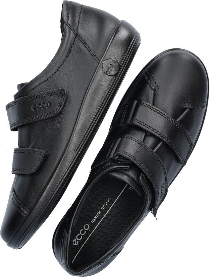 ECCO Slip-on 'Slipper Damen 206513 56723 Glattleder in schwarz' zwart - Foto 7