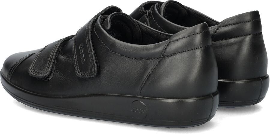 ECCO Slip-on 'Slipper Damen 206513 56723 Glattleder in schwarz' zwart - Foto 4