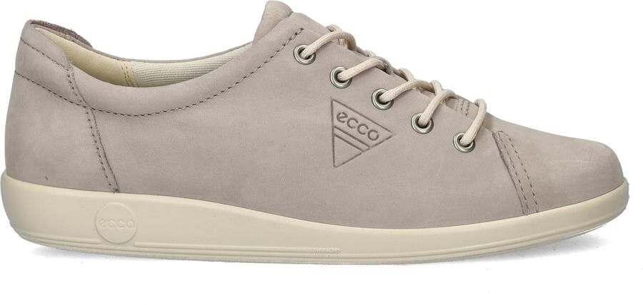 Ecco Veterschoenen Soft 2.0 vrijetijdsschoen lage schoen veterschoen met subtiele logo-opdruk - Foto 11