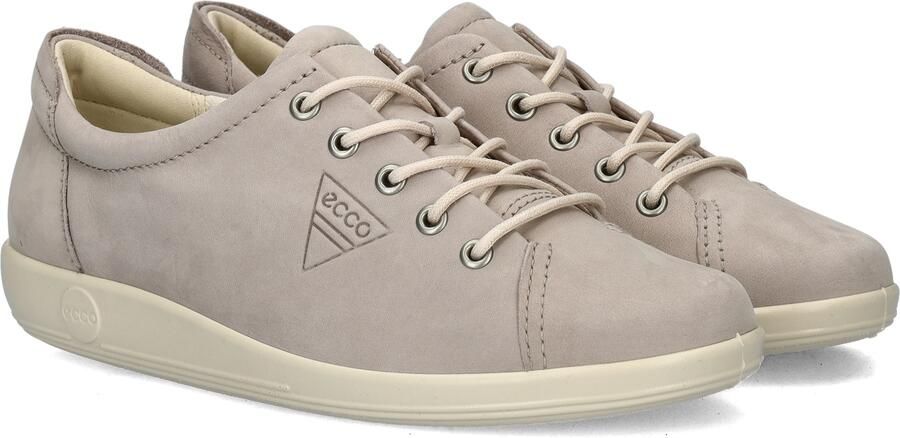 Ecco Veterschoenen Soft 2.0 vrijetijdsschoen lage schoen veterschoen met subtiele logo-opdruk - Foto 14