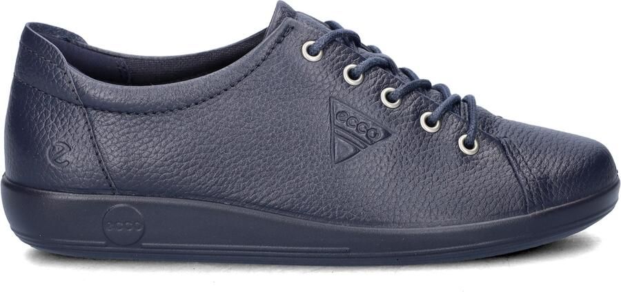 Ecco Veterschoenen Soft 2.0 vrijetijdsschoen lage schoen veterschoen met subtiele logo-opdruk - Foto 12