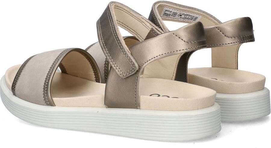 ECCO Sandaal ' Soft Sandalen grau metallic Riemen 238823' grijs - Foto 3