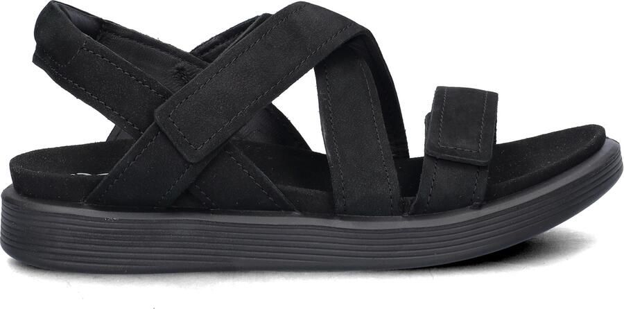 ECCO Soft Sandalen zwart Leer - Foto 6