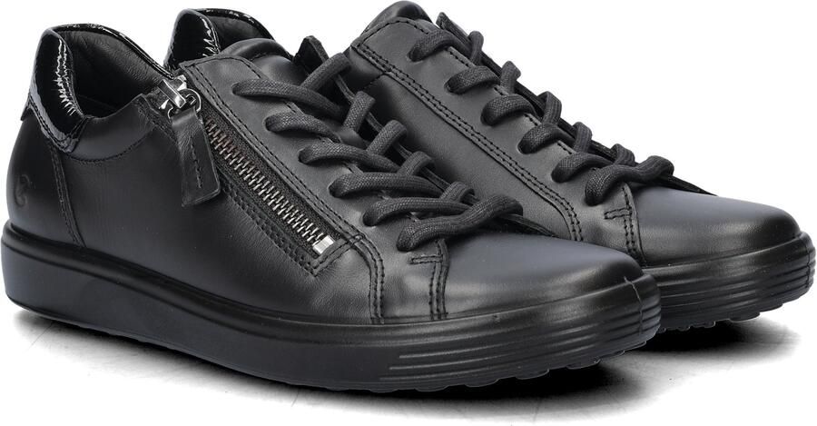 ECCO Soft 7 dames sneaker Zwart - Foto 4