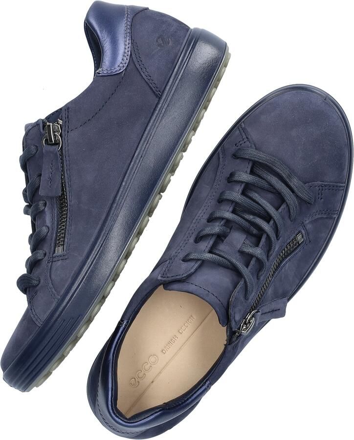 ECCO -art-490553 61332 -dames-blauw-nubuck-sneaker - Foto 5