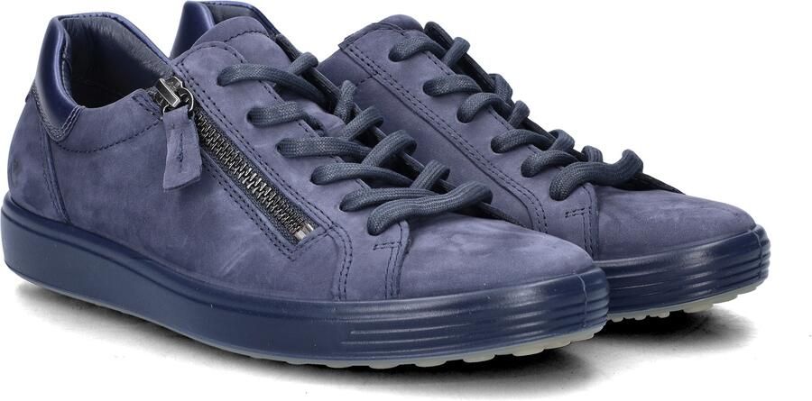 ECCO -art-490553 61332 -dames-blauw-nubuck-sneaker - Foto 6