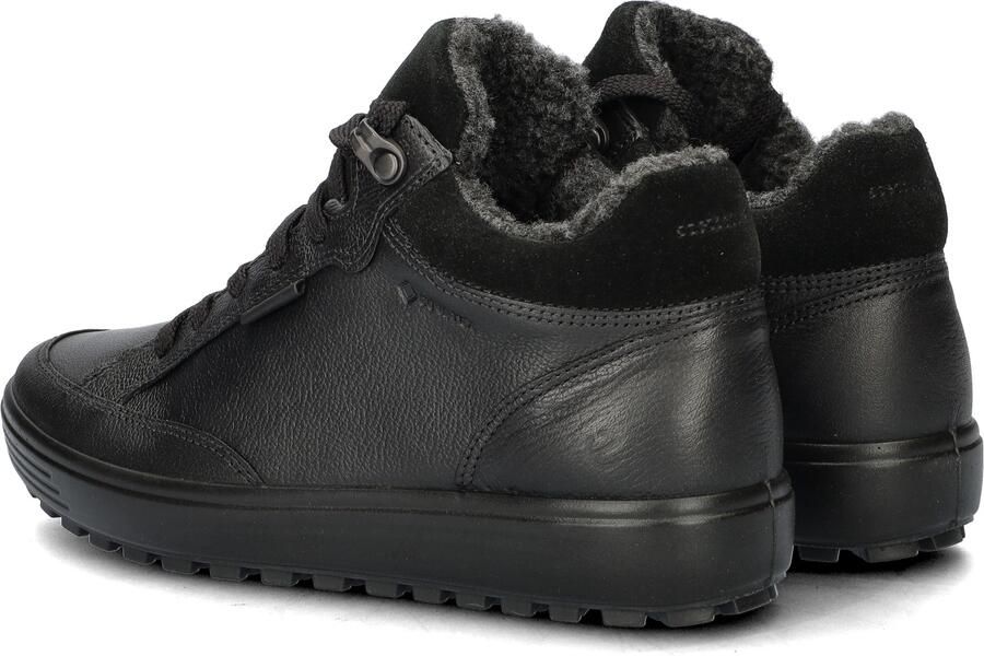 ECCO Soft 7 Tred W Veterboots zwart Leer Sneakers Unisex - Foto 6
