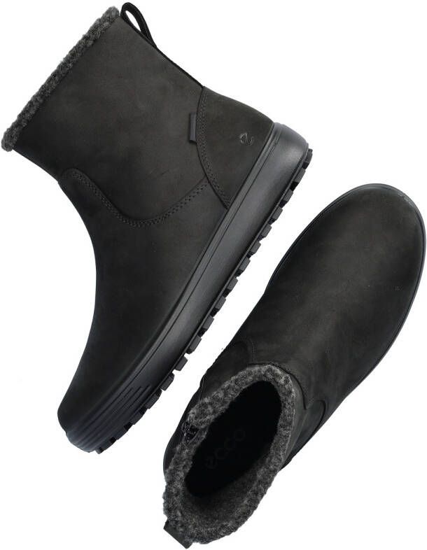ECCO Soft 7 Tred W Enkellaarsjes zwart Nubuck Dames - Foto 5