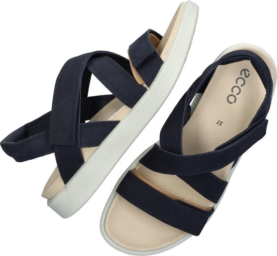 ECCO SOFT SANDAL W Dames Sandalen Blauw - Foto 3