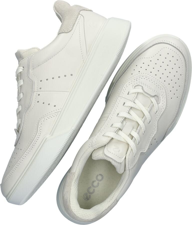 ECCO Women's Street Court Sneakers wit - Foto 3