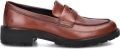 ECCO Instappers 'Metropole Vienna' bruin - Bruin