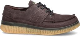 ECCO Walker 3.0 Veterschoenen bruin Suede Heren