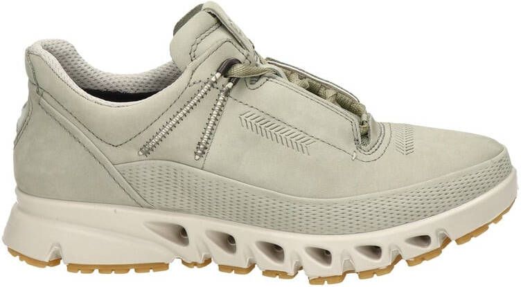 ECCO Multi-vent W Sierra dames sneaker Taupe - Foto 3