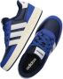 Adidas Breakbase kinder sneakers blauw wit 1 3 Uitneembare zool - Thumbnail 2