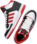 Adidas Rapid Court Mid Sneakers zwart Synthetisch - Thumbnail 10
