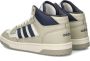 Adidas Rapid Court Mid jongens sneakers grijs blauw 1 3 Uitneembare zool - Thumbnail 5