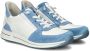 Ara Osaka 2.0 dames instapschoen Wit blauw - Thumbnail 3
