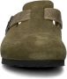 Birkenstock BOSTON SYNTHETICS Heren slippers Groen - Thumbnail 11