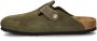 Birkenstock BOSTON SYNTHETICS Heren slippers Groen - Thumbnail 12