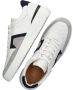 Blackstone MARBLE COLTON DG513 White Dark Blue Sneaker (low) Heren White - Thumbnail 4