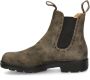 BLUNDSTONE Original High Top suède chelsea boots bruin - Thumbnail 4