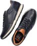 Bugatti leren sneakers donkerblauw - Thumbnail 6