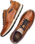Bugatti leren sneakers cognac - Thumbnail 5